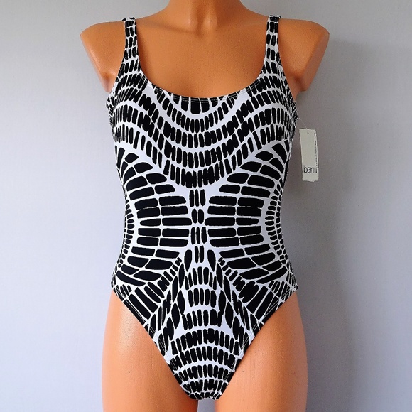 Bar III Other - Bar III NWT 1 Piece Kaleidoscope Monokini Swimsuit